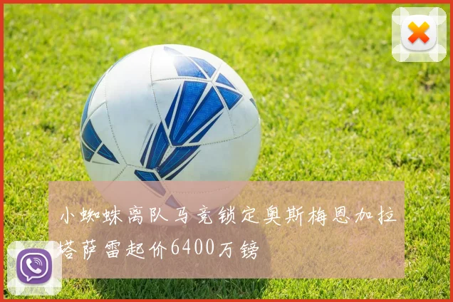 小蜘蛛离队马竞锁定奥斯梅恩加拉塔萨雷起价6400万镑